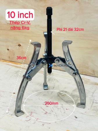 Bộ cảo 3 chấu 10 inch (250mm) thép CR-V