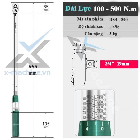 Cần siết lực 3/4 DAREX