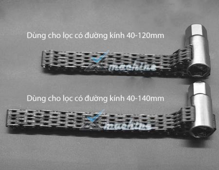 Cảo lọc dầu dạng xích cỡ 40-120mm