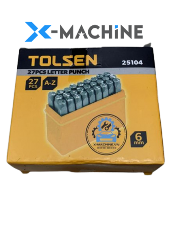 Bộ đục chữ Tolsen-6mm