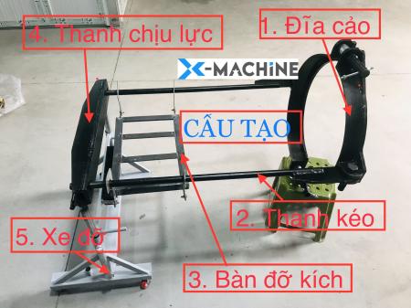 Cảo tăng bua dạng đĩa dùng thủy lực