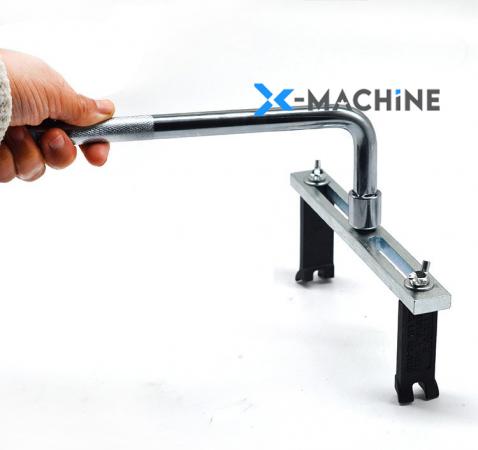 Vam nắp bình xăng 2 chân