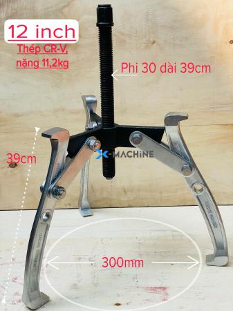 Cảo 3 chấu 12 inch 300mm thép CR-V
