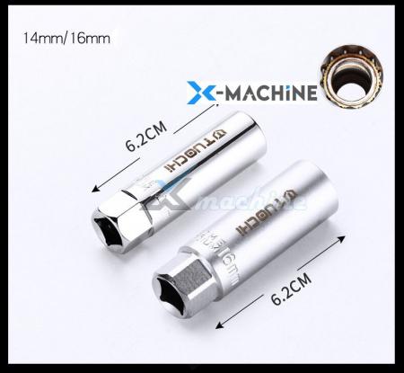 Khẩu tuýp mở bugi hoa thị 14 mm