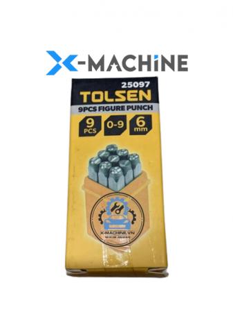 Bộ đục số Tolsen-6mm