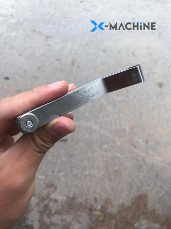 Căn lá đầu gấp loại mỏng dải đo 0.05 - 1mm