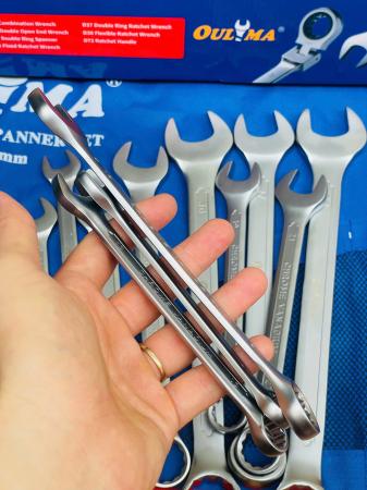 Bộ cờ lê đầu miệng đầu tròng 8-32mm