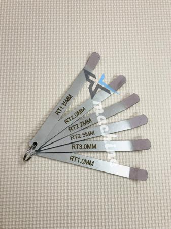 Căn lá đầu gấp loại dày dải đo 1 - 3mm