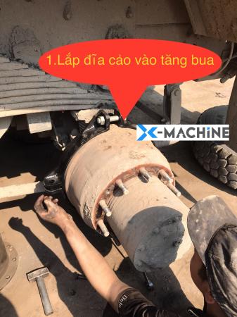 Cảo tăng bua dạng đĩa dùng thủy lực