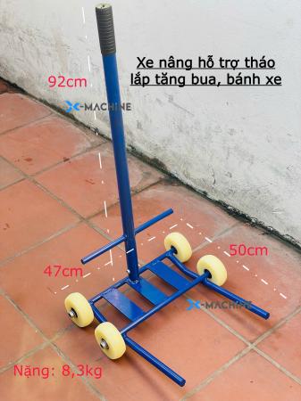 Xe hỗ trợ tháo lắp tăng bua xe tải