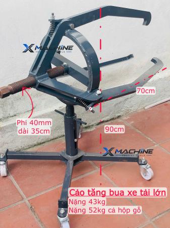 Cảo tăng bua xe tải lớn, cảo 3 càng